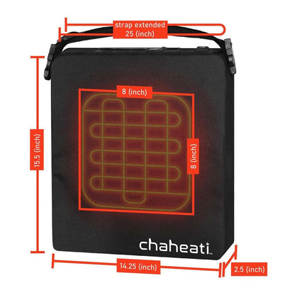  Open Box Chaheati 7V Battery Heated Seat Cushion