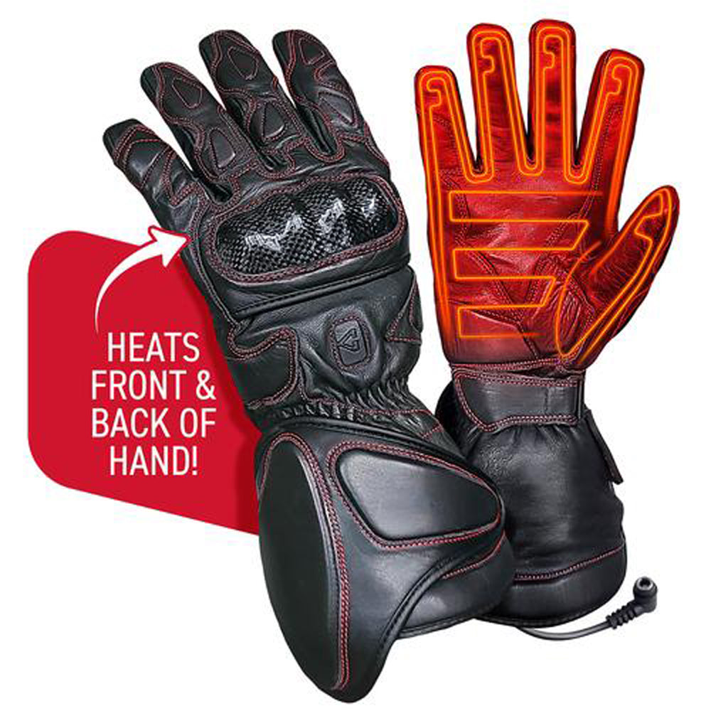  Open Box Gerbing 12V Extreme Hard Knuckle Heated Gloves