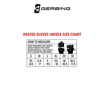  Open Box Gerbing 12V Extreme Hard Knuckle Heated Gloves