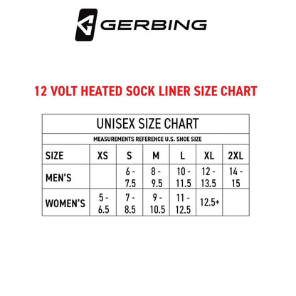  Open Box Gerbing 12V Heated Sock Liners