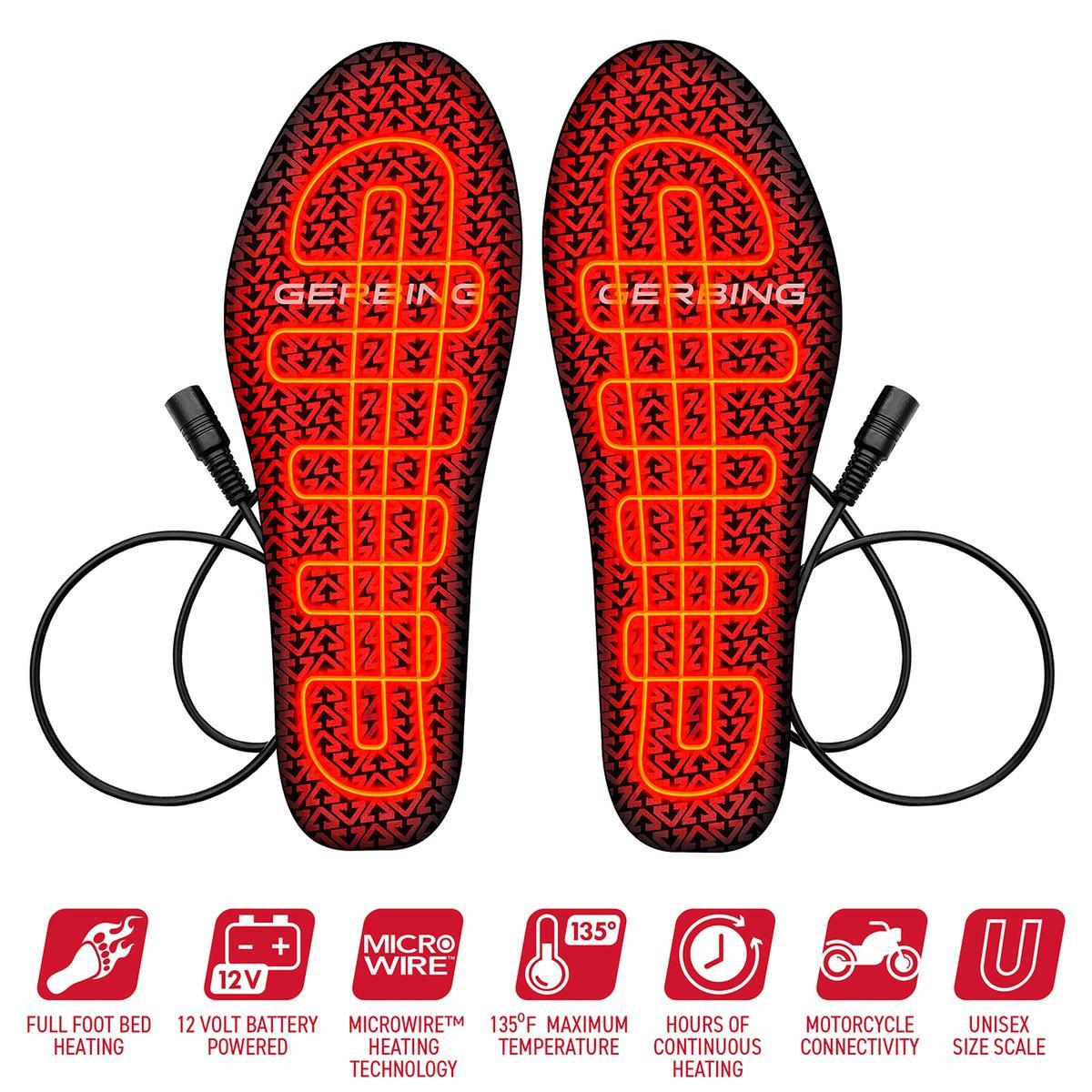  Open Box Gerbing 12V Motorcycle Heated Insoles