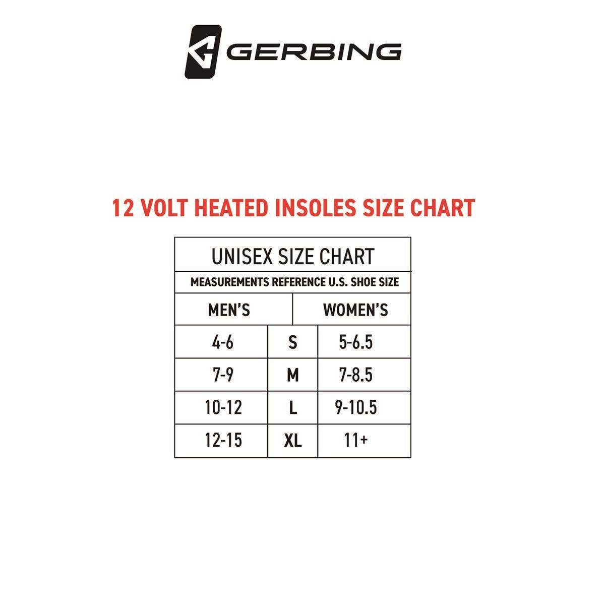  Open Box Gerbing 12V Motorcycle Heated Insoles