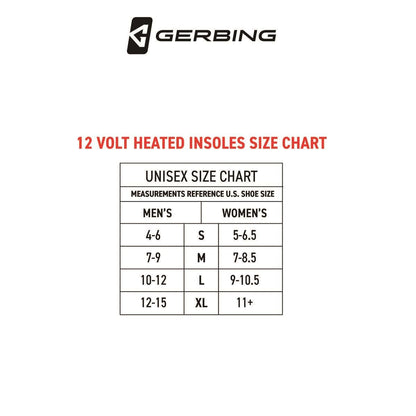  Open Box Gerbing 12V Motorcycle Heated Insoles