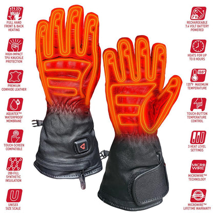  Open Box Gerbing 7V Hard Knuckle Heated Gloves