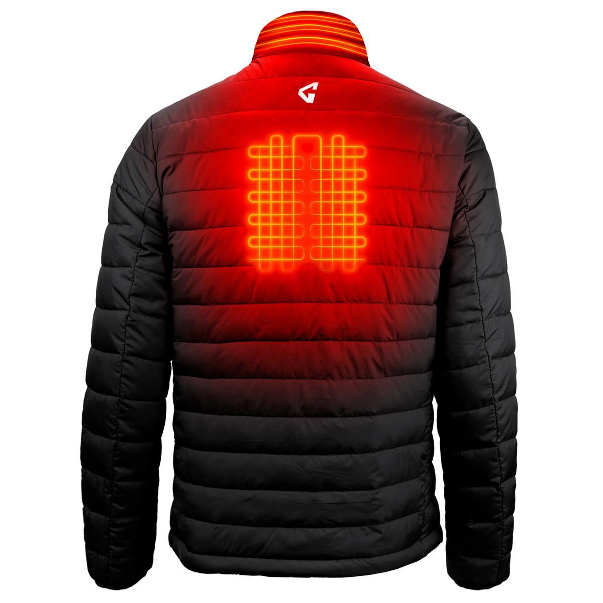  Open Box Gerbing 7V Mens Khione Puffer Heated Jacket 2.0