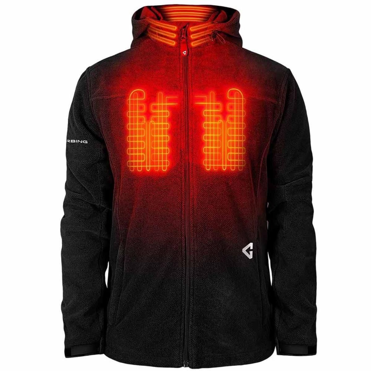  Open Box Gerbing 7V Mens Thermite Fleece Heated Jacket 2.0