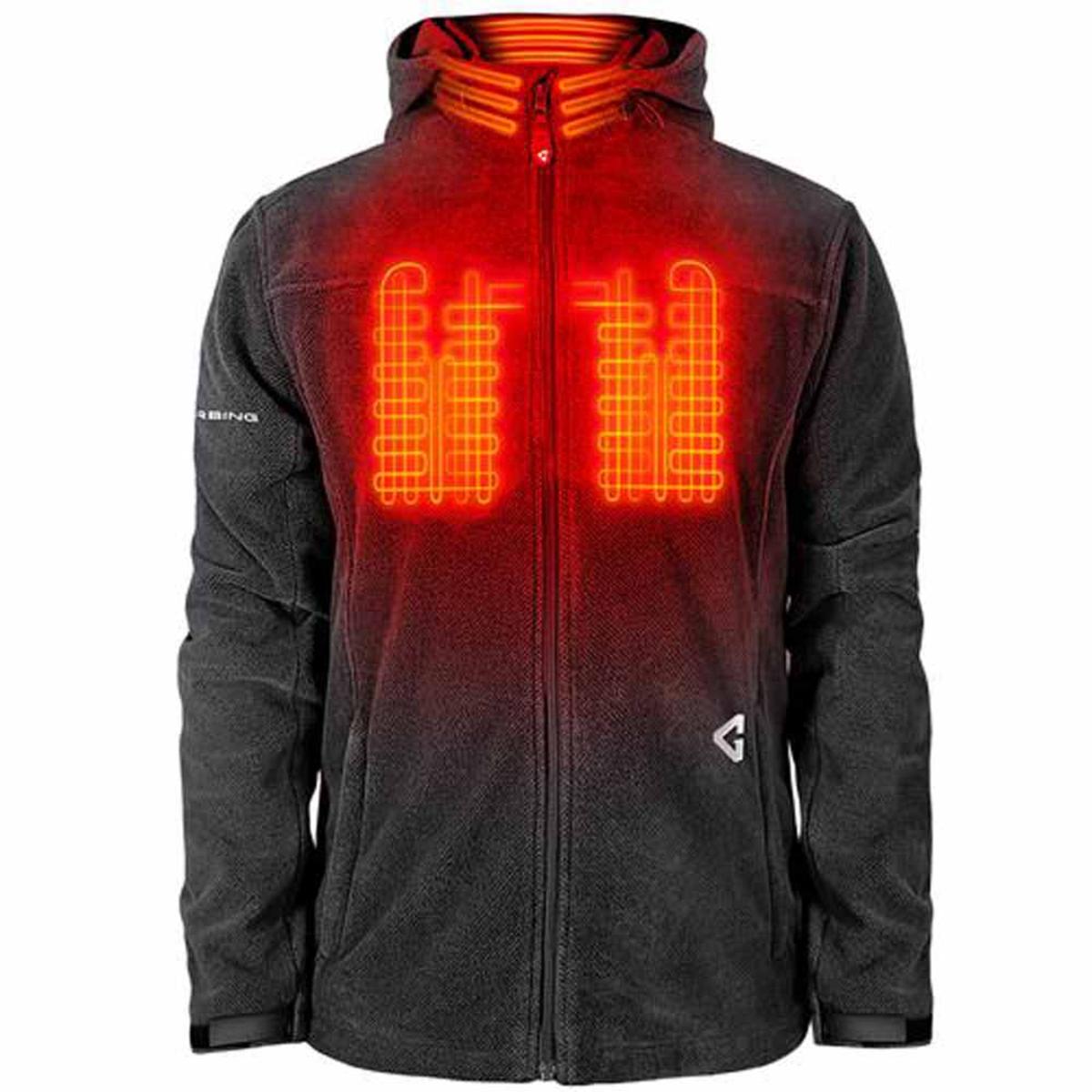  Open Box Gerbing 7V Mens Thermite Fleece Heated Jacket 2.0