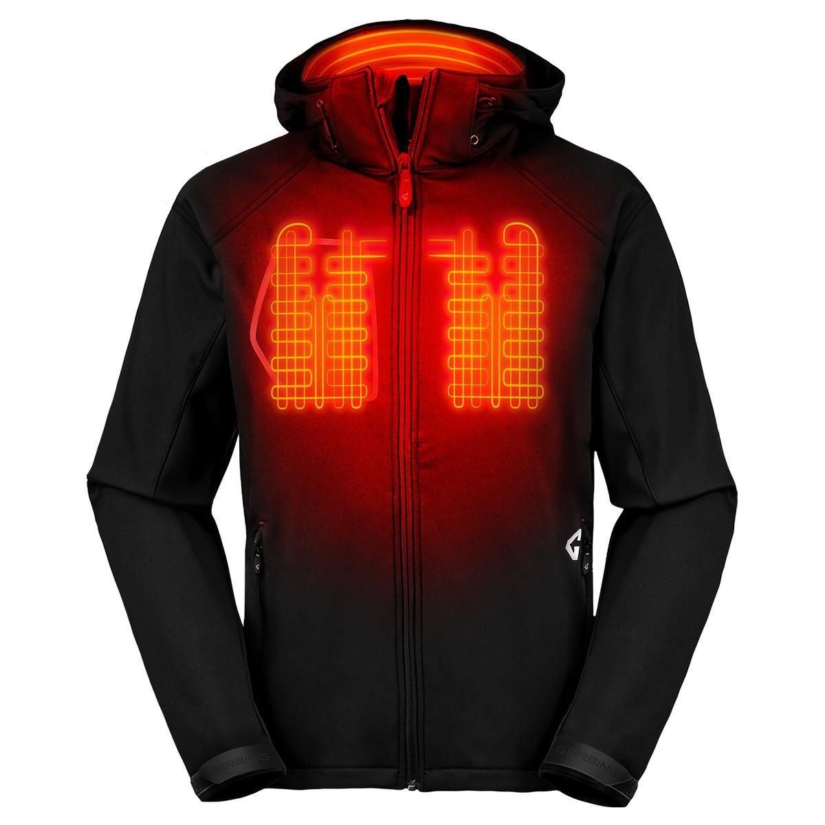  Open Box Gerbing 7V Mens Torrid Softshell Heated Jacket 2.0