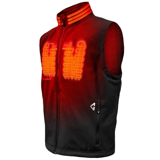  Open Box Gerbing 7V Mens Torrid Softshell Heated Vest 2.0