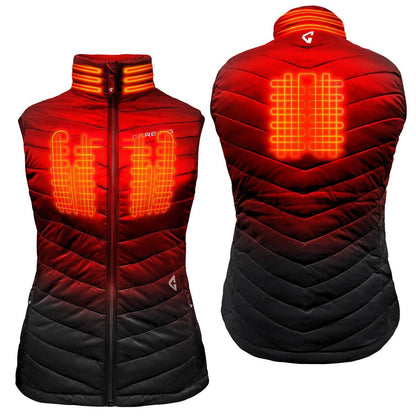  Open Box Gerbing 7V Womens Khione Puffer Heated Vest 2.0