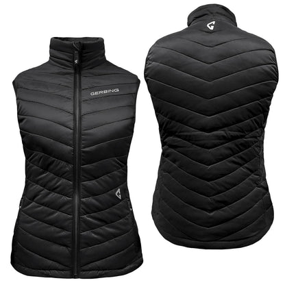  Open Box Gerbing 7V Womens Khione Puffer Heated Vest 2.0
