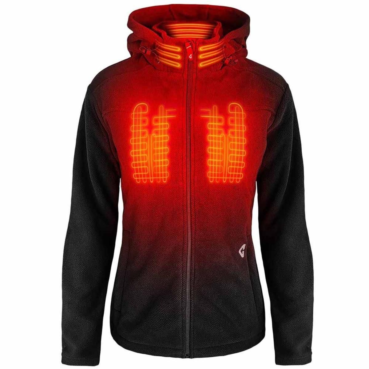  Open Box Gerbing 7V Womens Thermite Fleece Heated Jacket 2.0