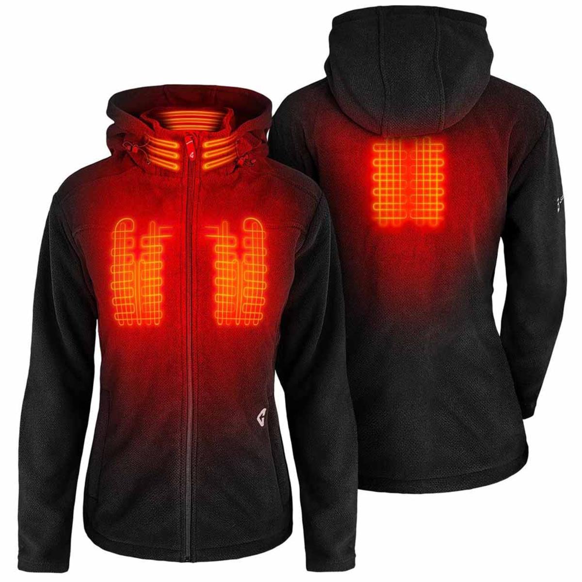  Open Box Gerbing 7V Womens Thermite Fleece Heated Jacket 2.0