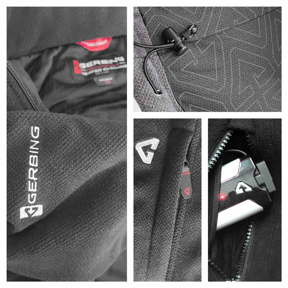  Open Box Gerbing 7V Womens Thermite Fleece Heated Jacket 2.0