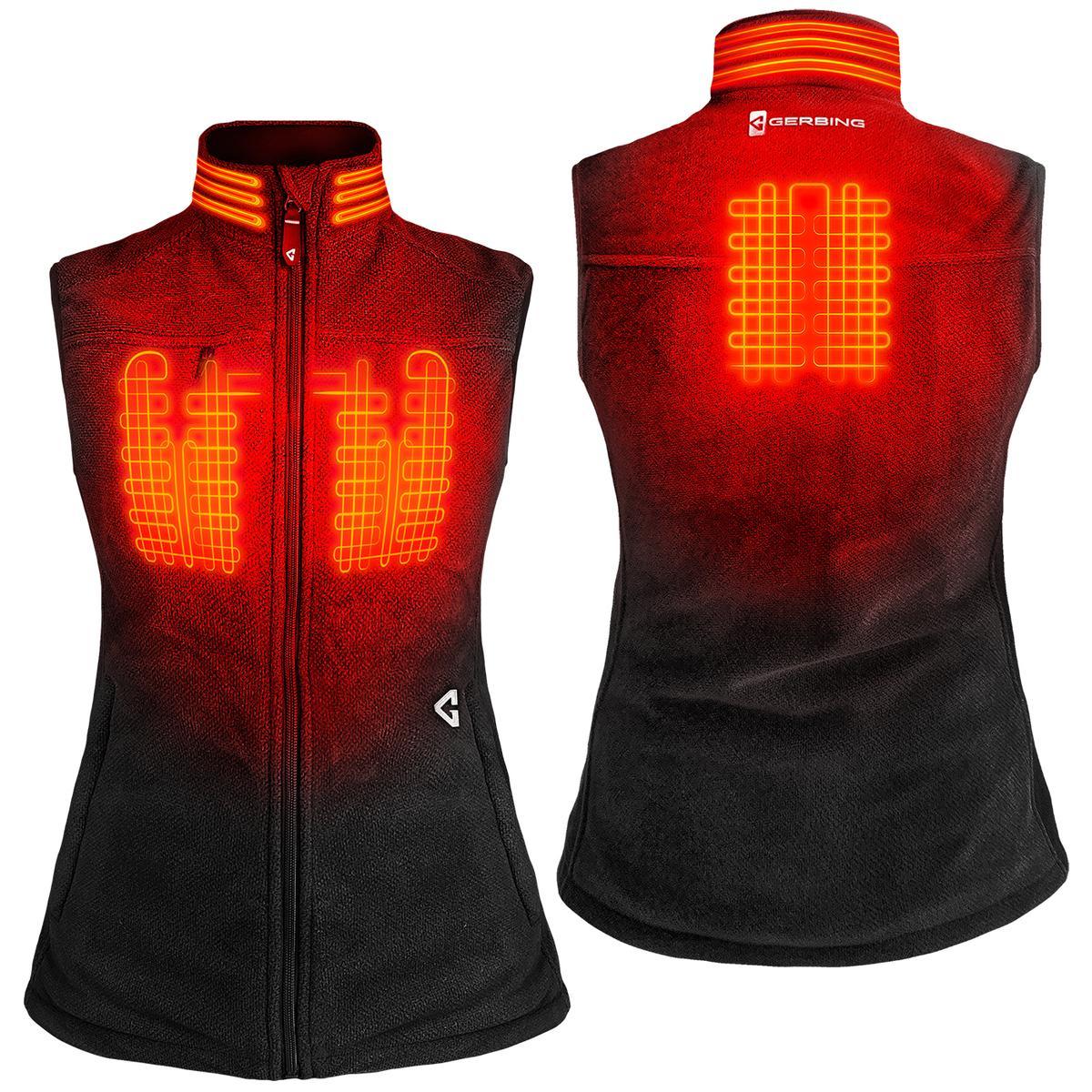  Open Box Gerbing 7V Womens Thermite Fleece Heated Vest 2.0