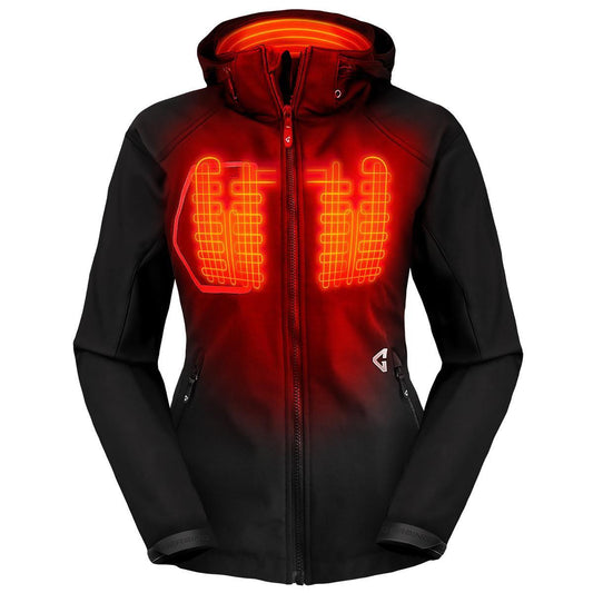  Open Box Gerbing 7V Womens Torrid Softshell Heated Jacket 2.0
