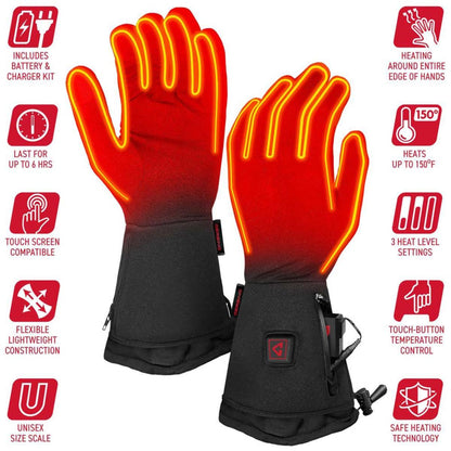  Open Box Gerbing Mens 7V Heated Glove Liners