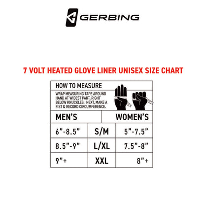  Open Box Gerbing Mens 7V Heated Glove Liners
