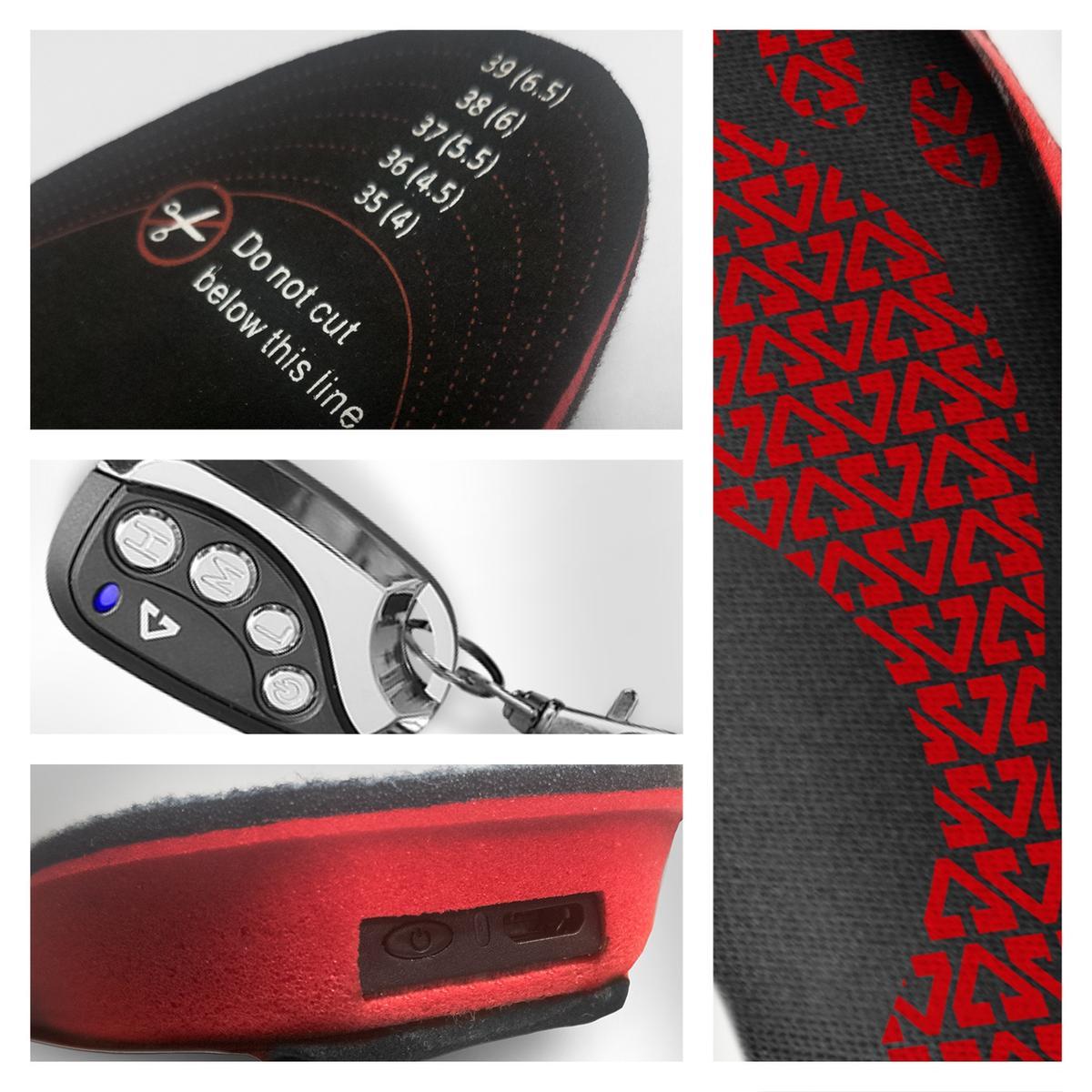  Open Box Gerbing Rechargeable Heated Insoles With Remote
