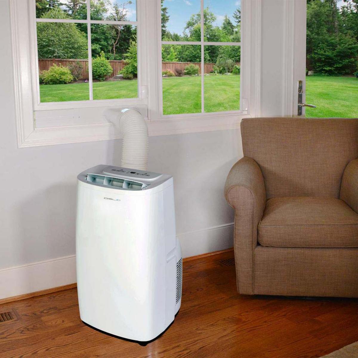  Oslo OSP1-10 Portable Air Conditioner, 14,000 BTU - White