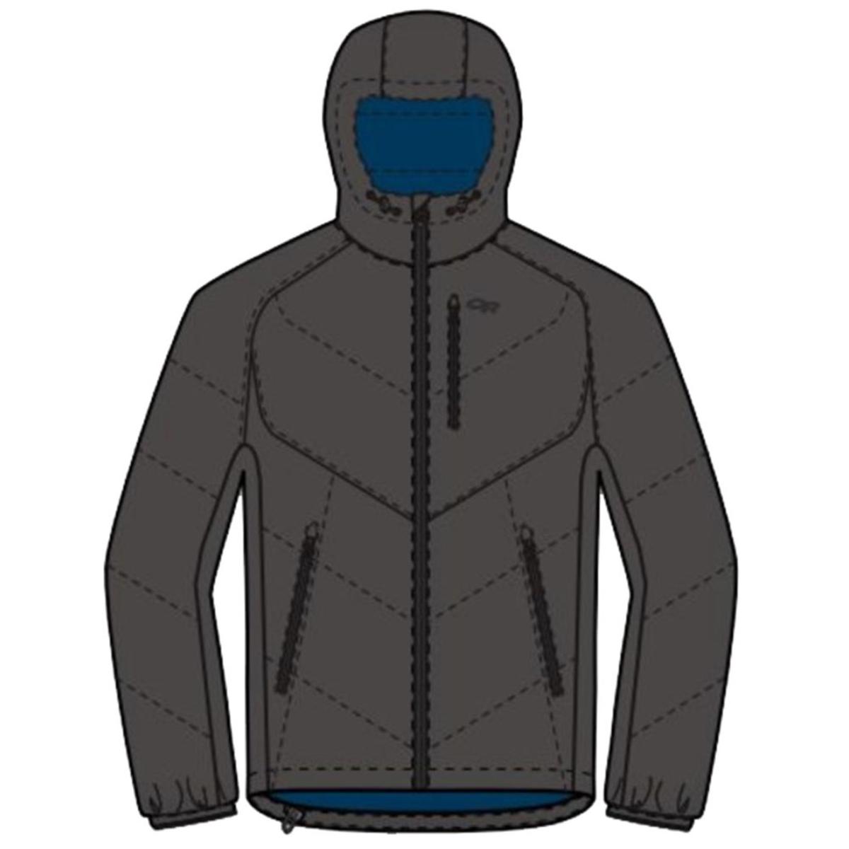  Outdoor Research Mens Refuge Hooded Jacket