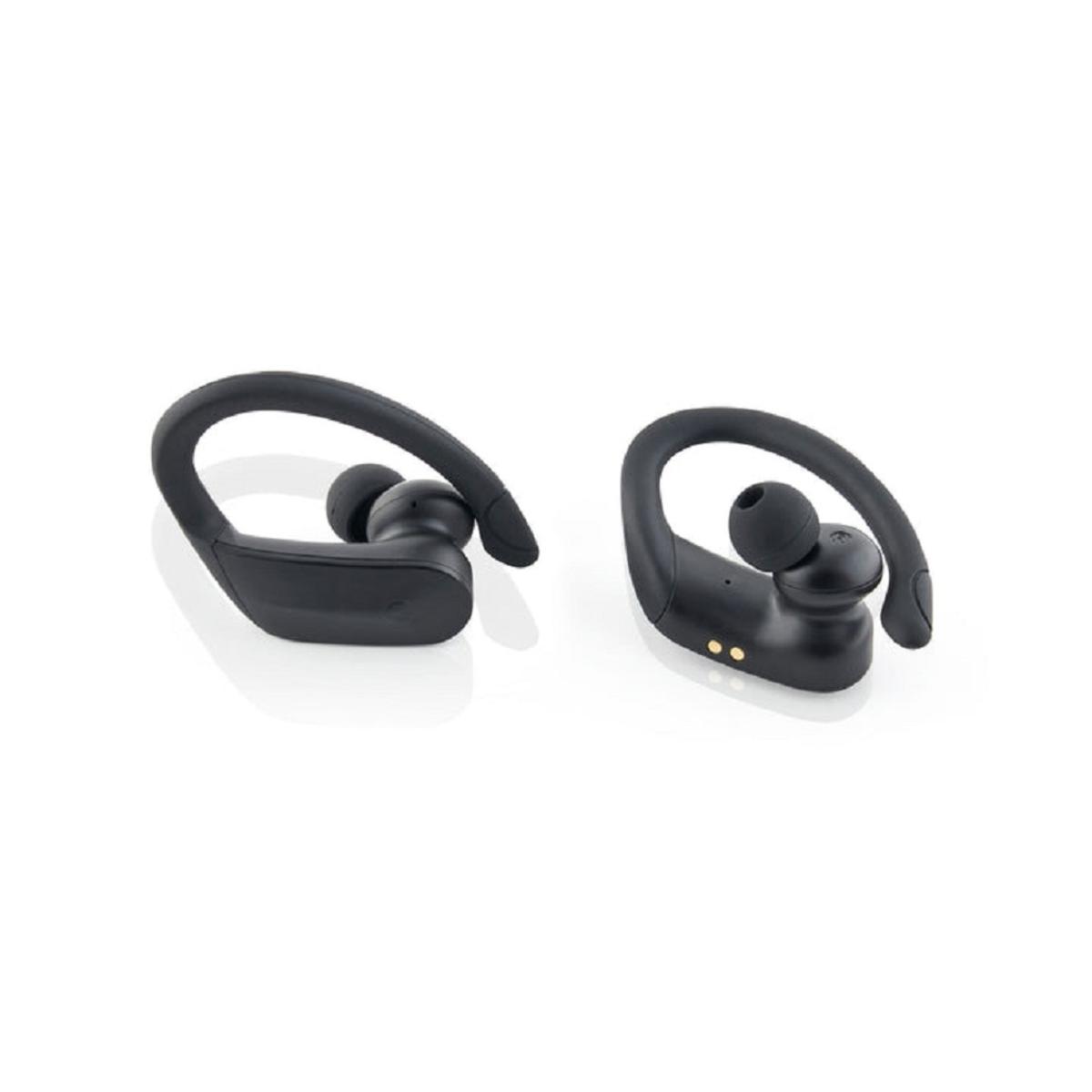  Outdoor Tech Mantas 2.0 True Wireless Earbuds With Recharging Case - Black