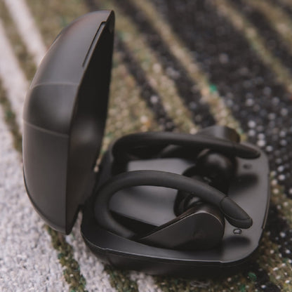  Outdoor Tech Mantas 2.0 True Wireless Earbuds With Recharging Case - Black
