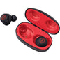  Outdoor Tech Pearls True Wireless Earbuds With Rechargeable Case - Black/Red