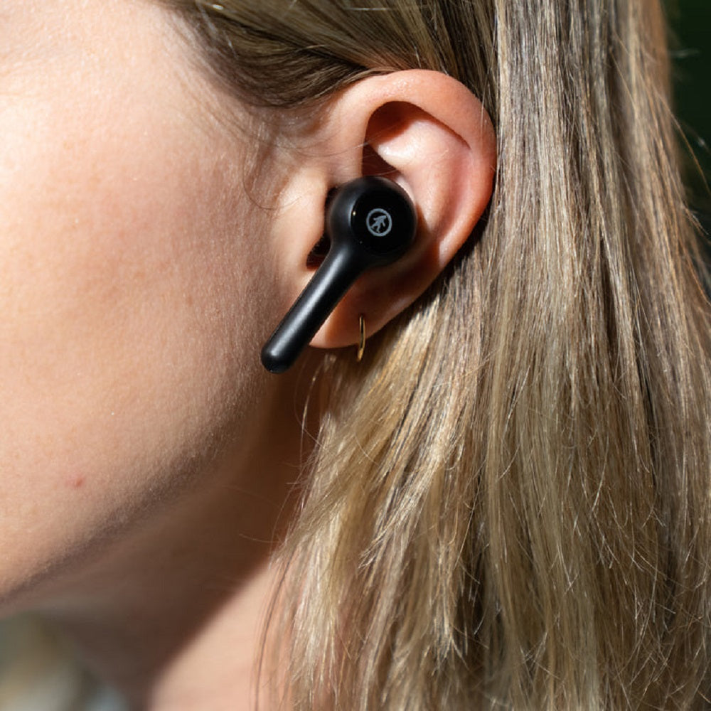  Outdoor Tech Ravens True Wireless Earbuds - Black