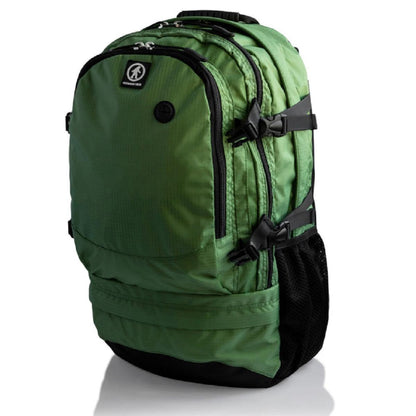  Outdoor Tech The Mountaineer 40L Solar Backpack With 6.5W Solar Panel - Forest Green