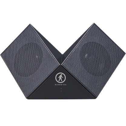  Outdoor Tech Twin Peaks Super Portable Adjustable Wireless Bluetooth Speaker - Black