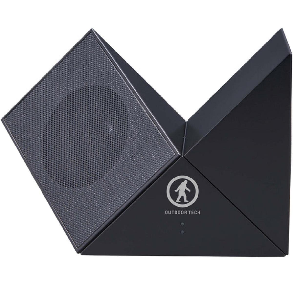  Outdoor Tech Twin Peaks Super Portable Adjustable Wireless Bluetooth Speaker - Black