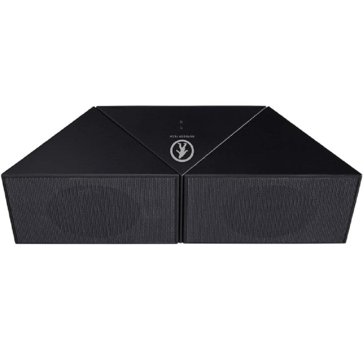  Outdoor Tech Twin Peaks Super Portable Adjustable Wireless Bluetooth Speaker - Black