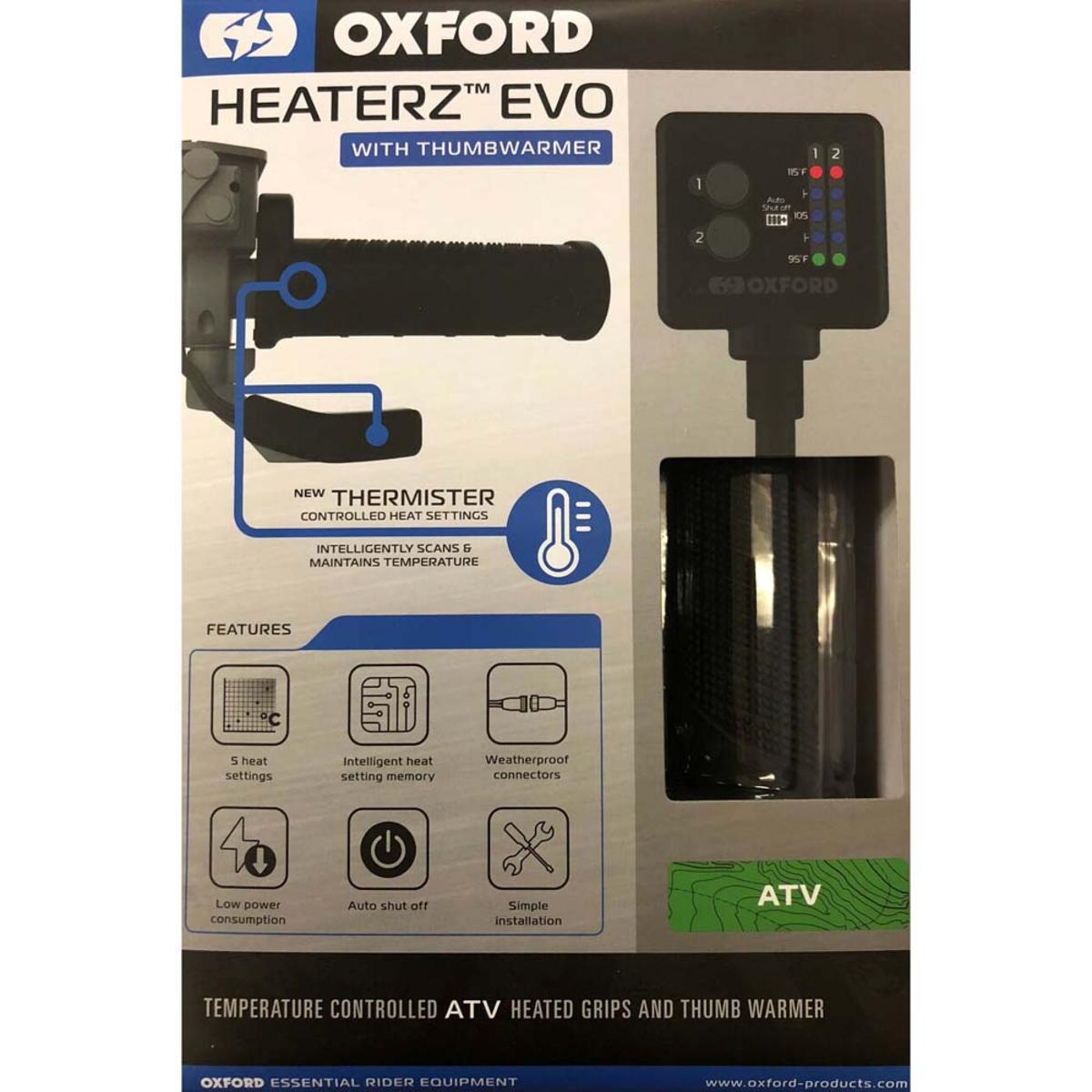  Oxford Hotgrips EVO ATV Heated Grips With Thumbwarmer