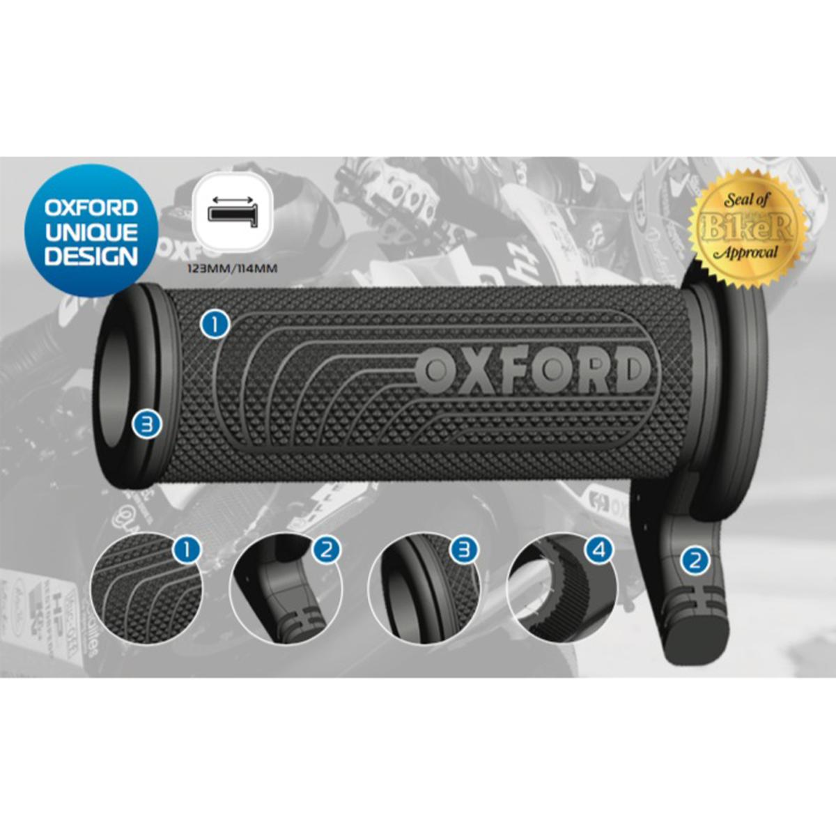  Oxford Hotgrips EVO Sports Heated Grips