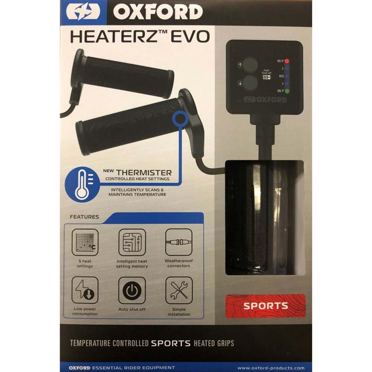  Oxford Hotgrips EVO Sports Heated Grips