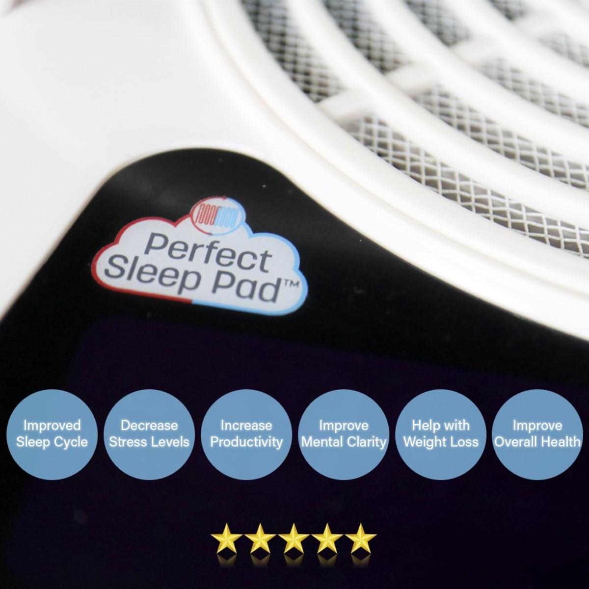  Perfect Sleep Pad Cooling And Heating Pad - Water Activated Mattress Pad - Queen (Dual Temperature Zone 60in X 80in)