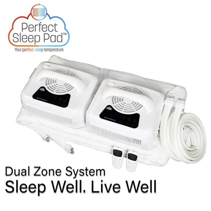  Perfect Sleep Pad Cooling And Heating Pad - Water Activated Mattress Pad - Single (Split Queen 30in X 75in)