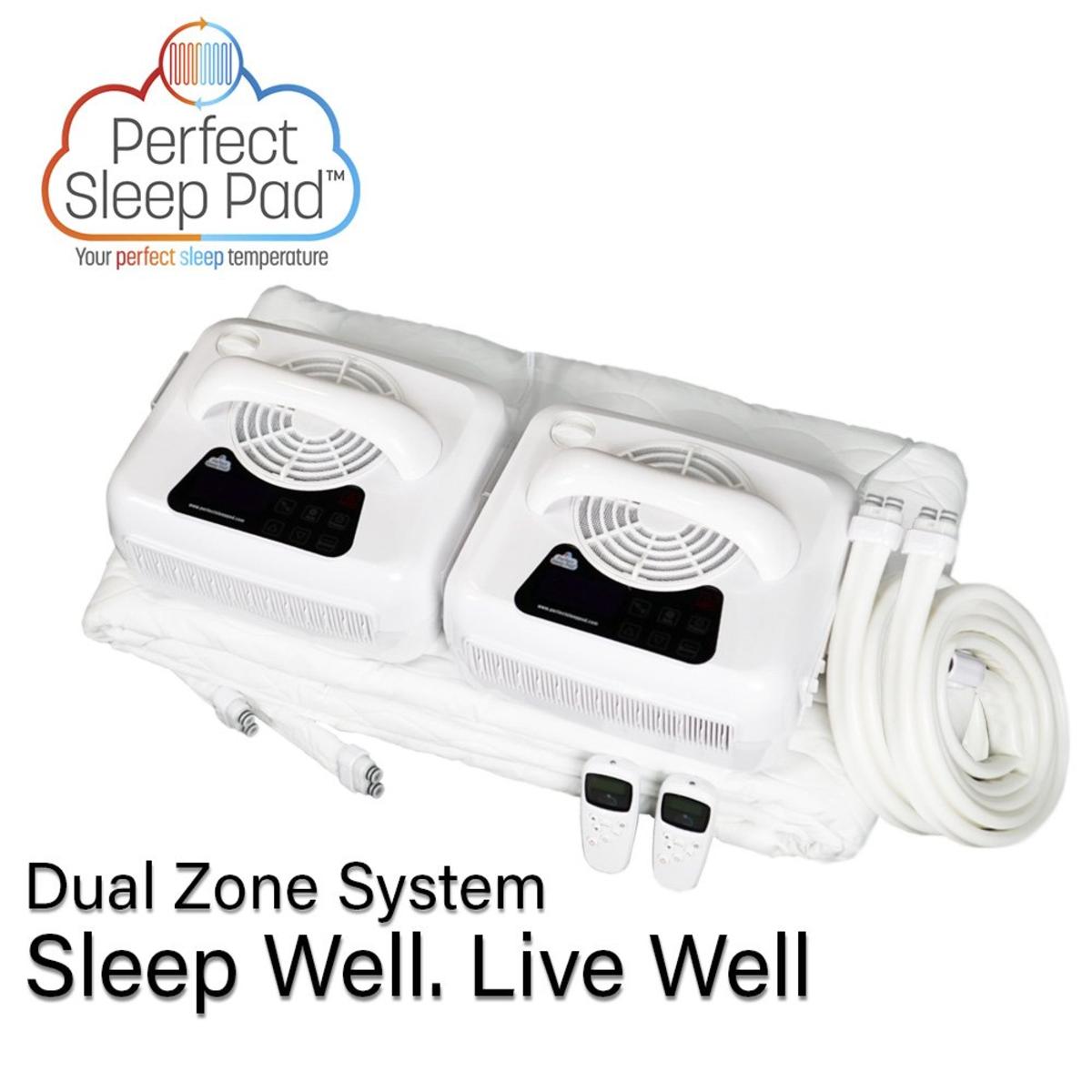  Perfect Sleep Pad Cooling And Heating Pad - Water Activated Mattress Pad - Twin XL (Single Zone 38in X 80in)