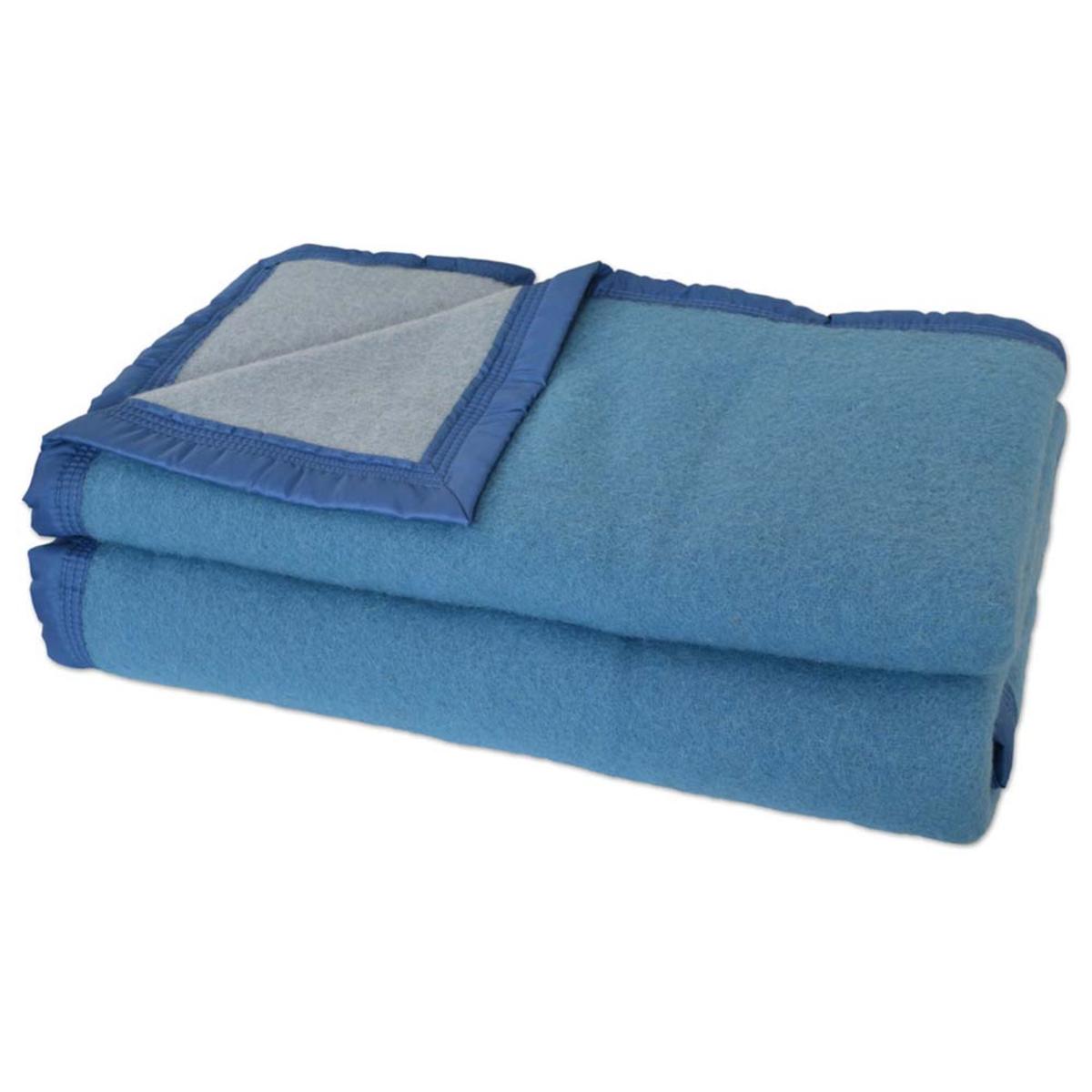  Poyet Motte Aubisque 100% Wool Blanket 500Gsm 33 Microns - Queen 94in X 90in
