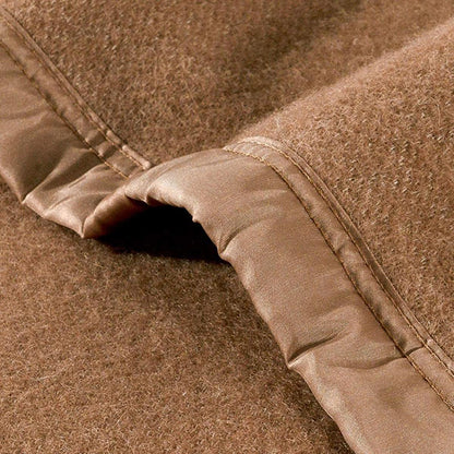  Poyet Motte Rivoli Solids 100% Virgin Wool Blanket 400Gsm 33 Micron - Twin 72in X 90in
