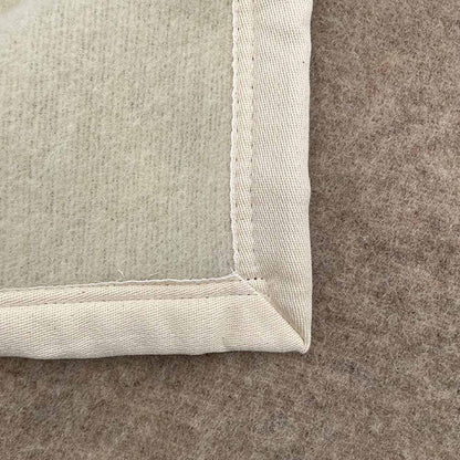  Poyet Motte Sant FE Blanket 100% Wool Blanket 500Gsm - King 108in X 96in/Bizet/Natural