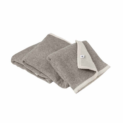  Poyet Motte Sant FE Blanket 100% Wool Blanket 500Gsm - Queen 94in X 90in/Bizet/Natural
