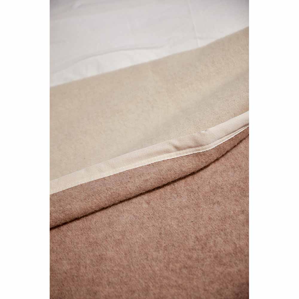  Poyet Motte Sant FE Blanket 100% Wool Blanket 500Gsm - Twin 72in X 90in/Bizet/Natural