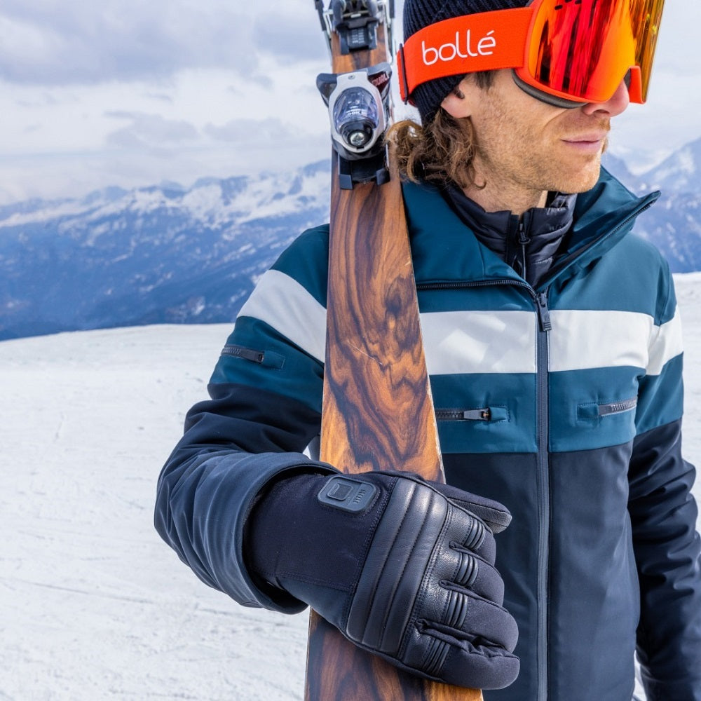  Racer Unisex Connectic 5 Heated Ski Gloves