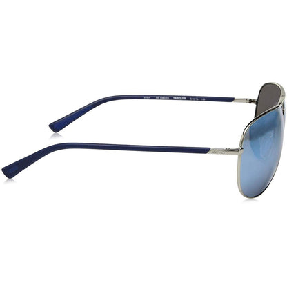  Revo Mens Tarquin Aviator Sunglasses Blue Water Lens With Chrome Frame