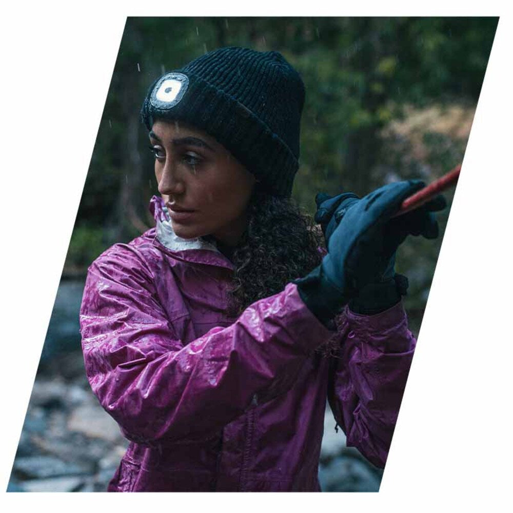  SealSkinz Heydon Waterproof Cold Weather LED Roll Cuff Beanie Hat