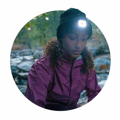  SealSkinz Heydon Waterproof Cold Weather LED Roll Cuff Beanie Hat