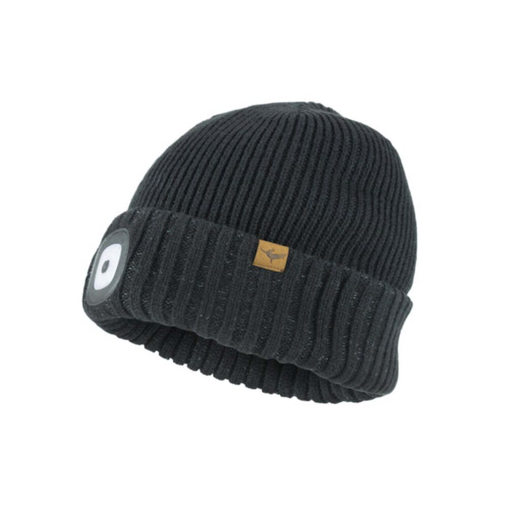  SealSkinz Heydon Waterproof Cold Weather LED Roll Cuff Beanie Hat