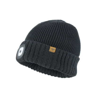  SealSkinz Heydon Waterproof Cold Weather LED Roll Cuff Beanie Hat